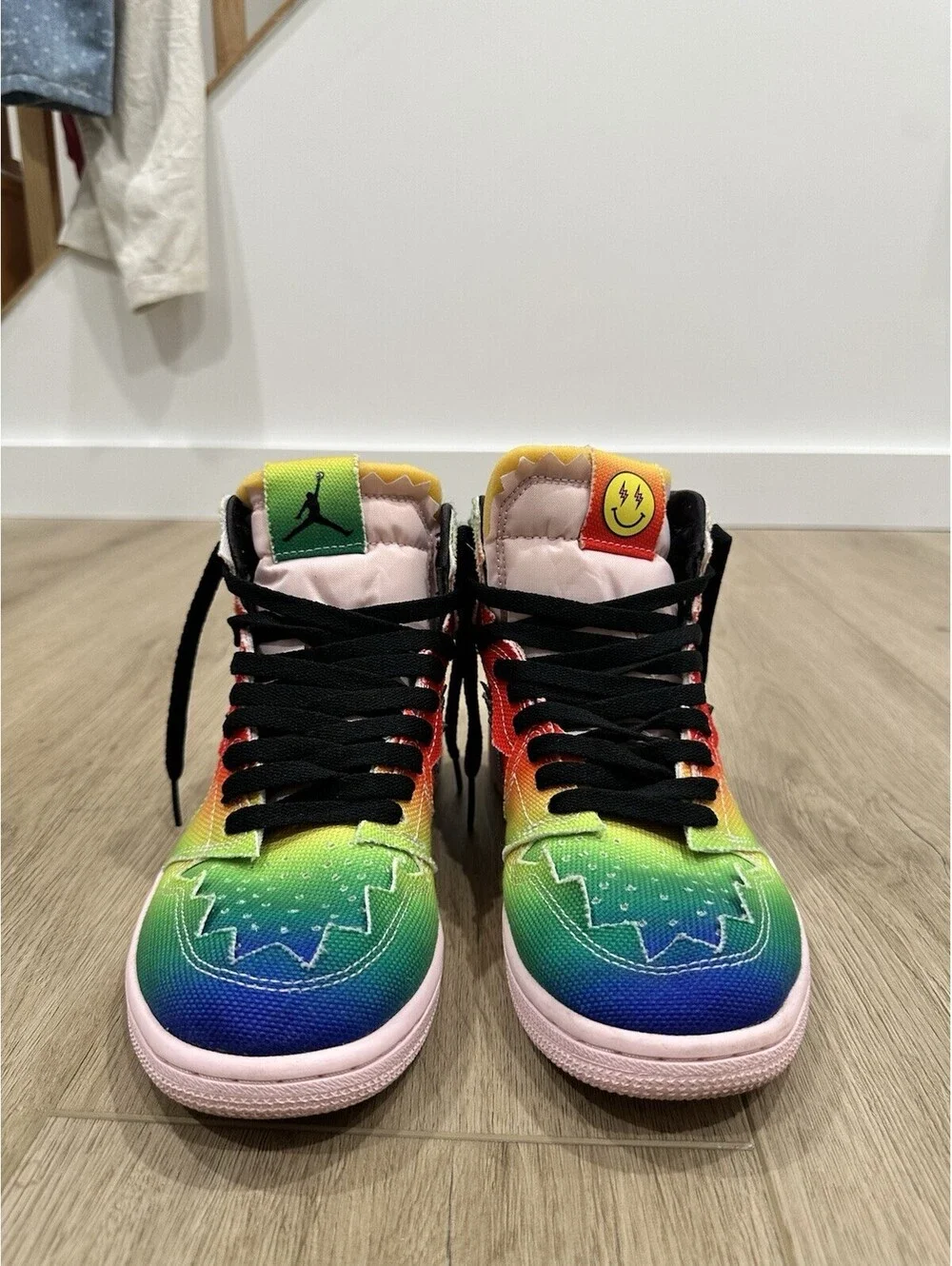 Nike Air Jordan 1 Retro OG High x J Balvin Tie Dye Size 7 DC3481-900